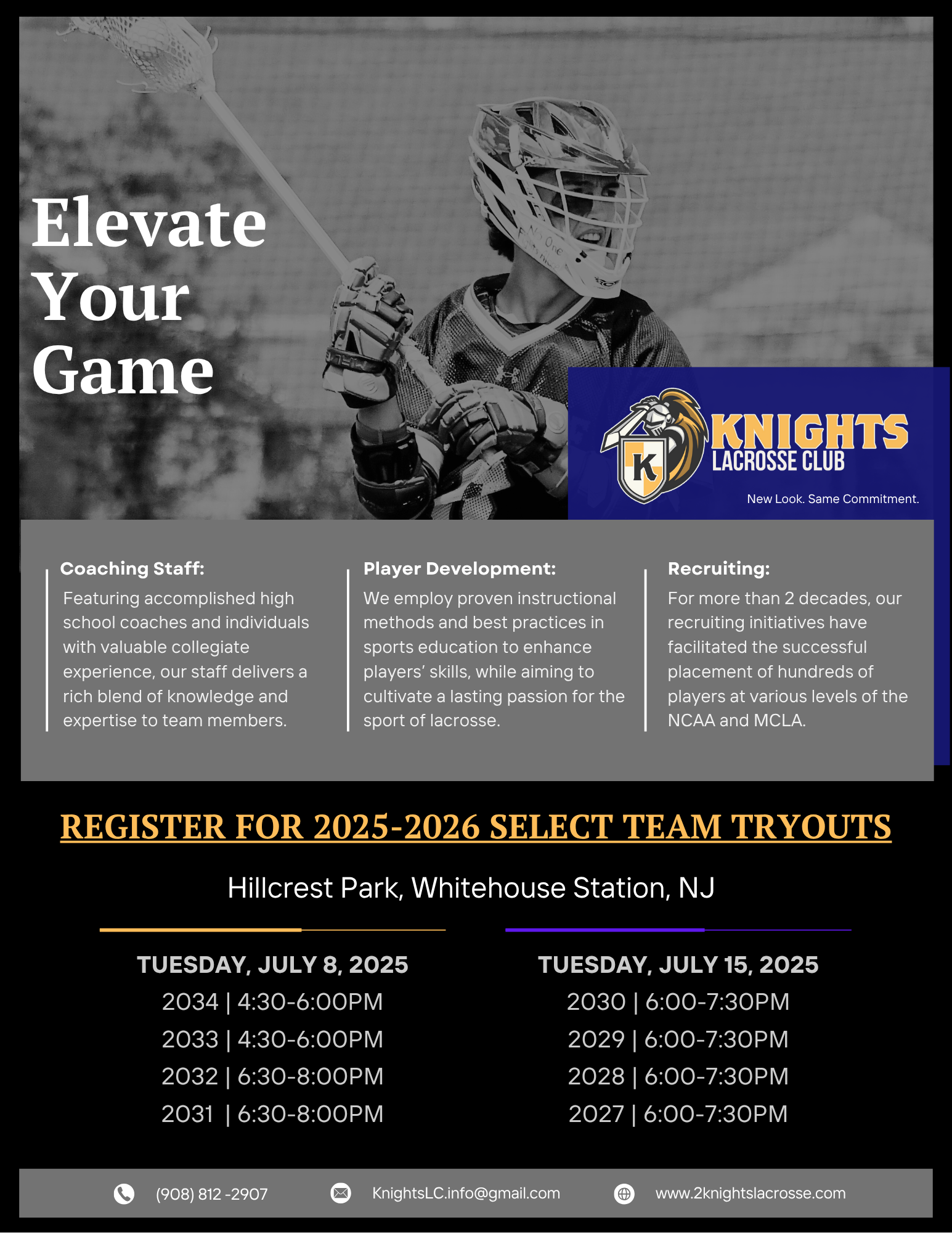 Knights LC _ Tryout Update 2025_26 Knights LC _ Tryout Update 2025_26